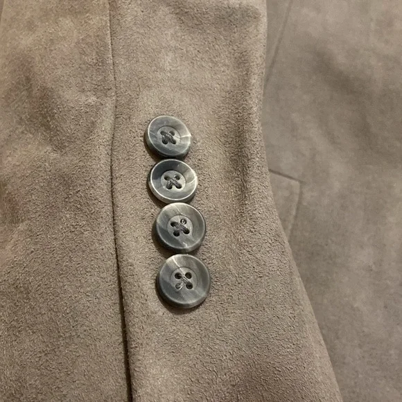 Christian Dior Men's 39R Suede Suit Jacket Blazer Two Button Sport Coat Suede - Picture 3 of 16